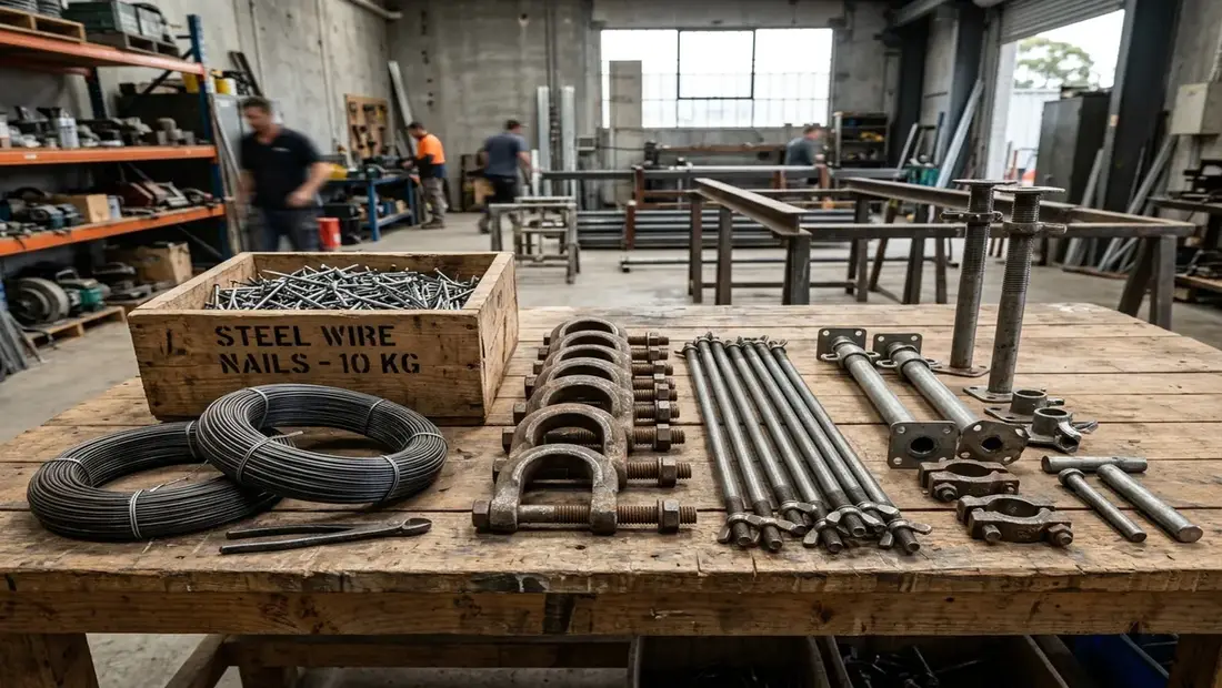 Annealed Wire, Nails & Steel Shikanja