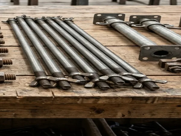 Tie Rod & Wing Nuts